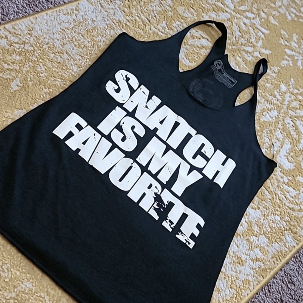 Gym Crossfit Tank snatch